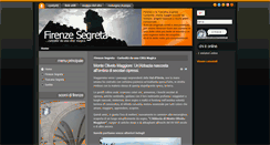Desktop Screenshot of firenzesegreta.com