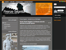 Tablet Screenshot of firenzesegreta.com